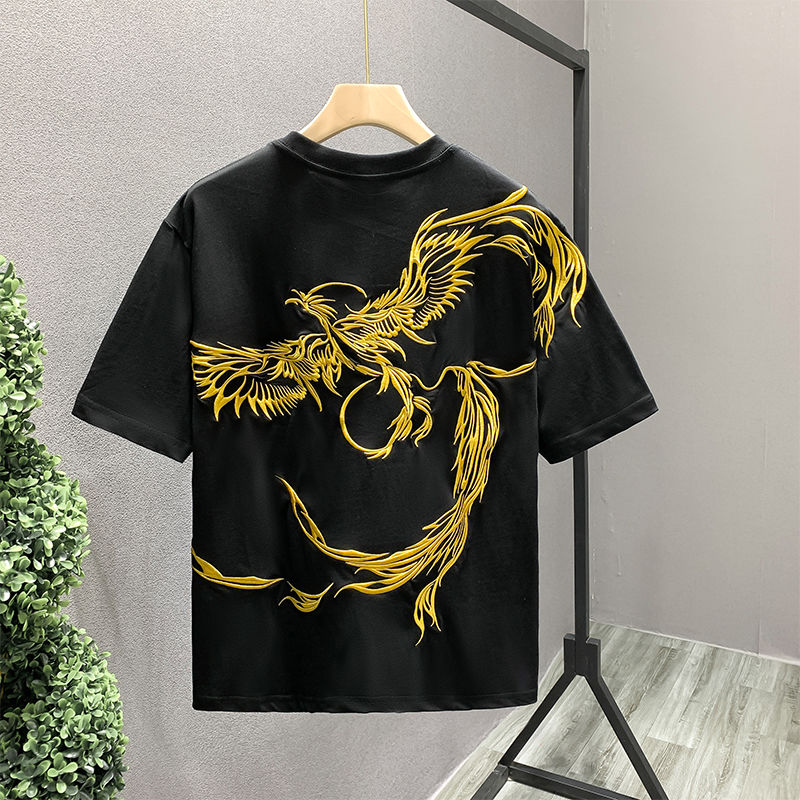 ホワイトトップ刺繍100 ℅   綿 Tシャツ男性用 O ネ - Summer Clothing Wholesale のレビューと価格
