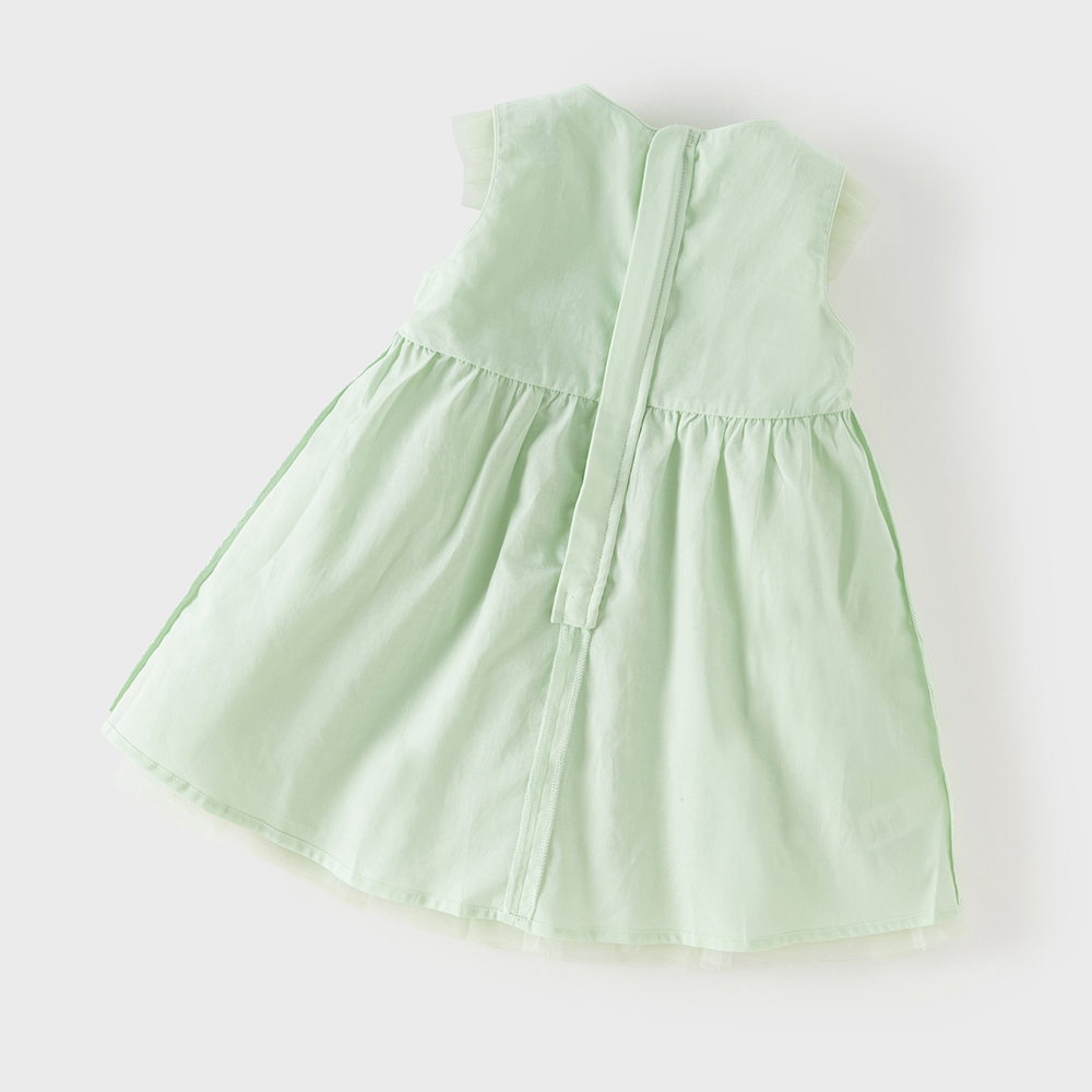 デイブベラ刺繍レースメッシュプリンセスドレス女の子ベビー子供 - Summer Clothing Baby Girl のレビューと価格